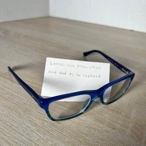 Ray-Ban RB1536 3731 Youth Eyeglasses Blue Frames 48-16-130